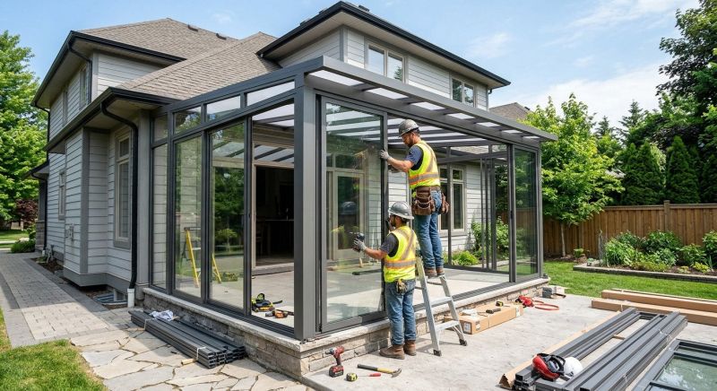 Enclosed Patio Installation Service